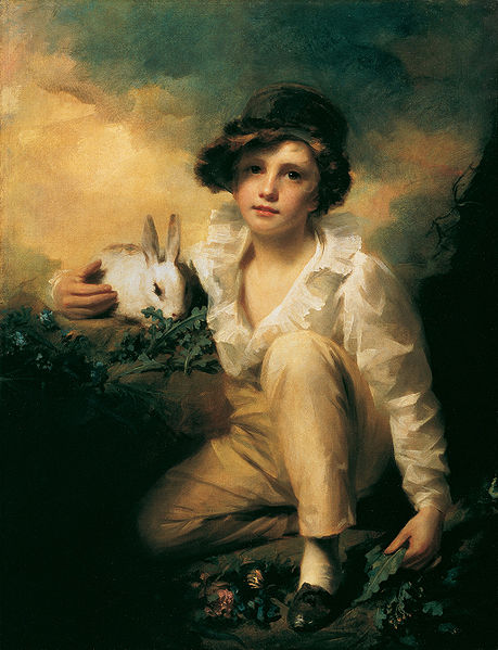 Sir Henry Raeburn Boy and Rabbit